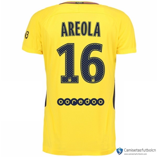 Camiseta Paris Saint Germain Segunda equipo Areola 2017-18